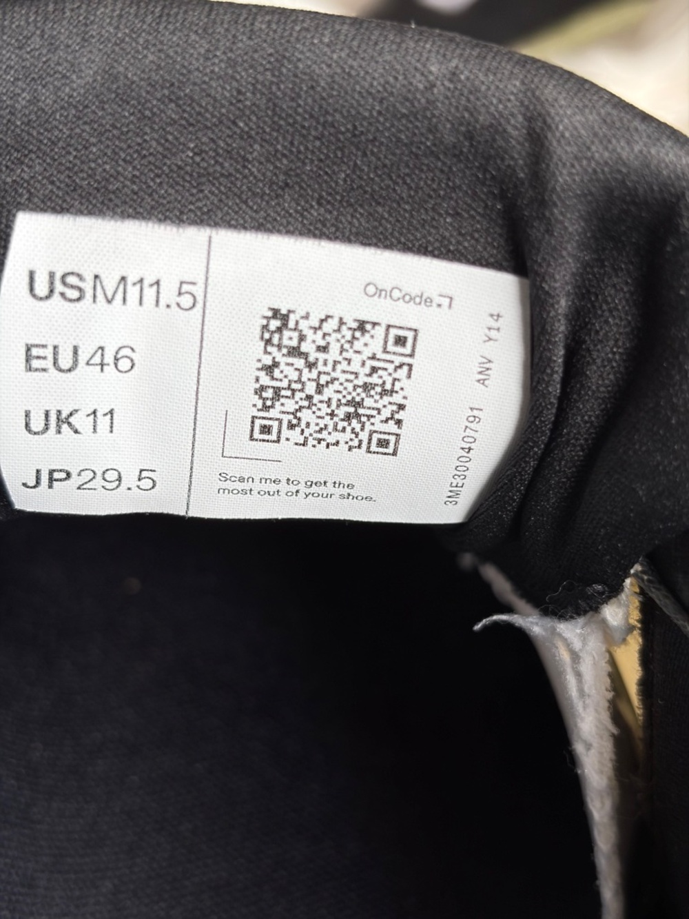 ON Running shoes men Cloud X 4 ivory black 11.5 - Picture 9 of 13